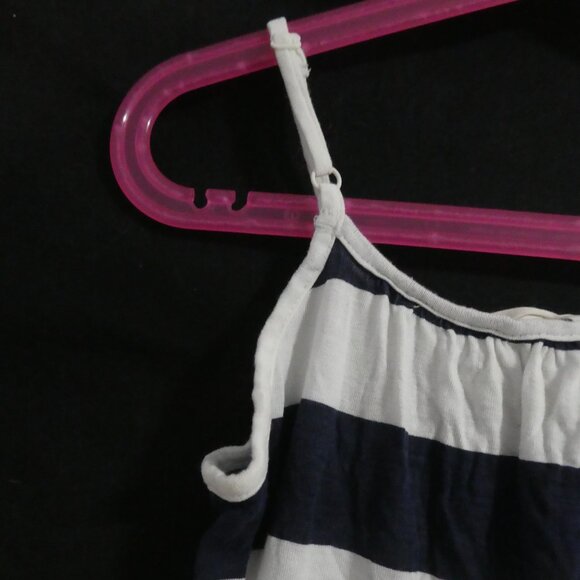 H&M | 8-9 years | Navy Blue and White Striped Romper | Pockets - Picture 10 of 16